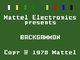 ABPA Backgammon back cover for Intellivision